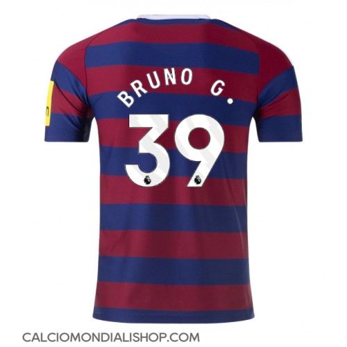 Maglie da calcio Newcastle United Bruno Guimaraes #39 Seconda Maglia 2024-25 Manica Corta